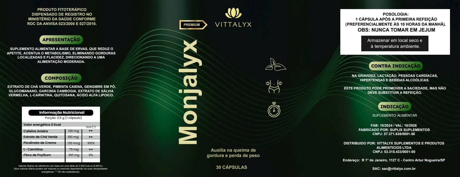 Monjalyx Emagrecedor